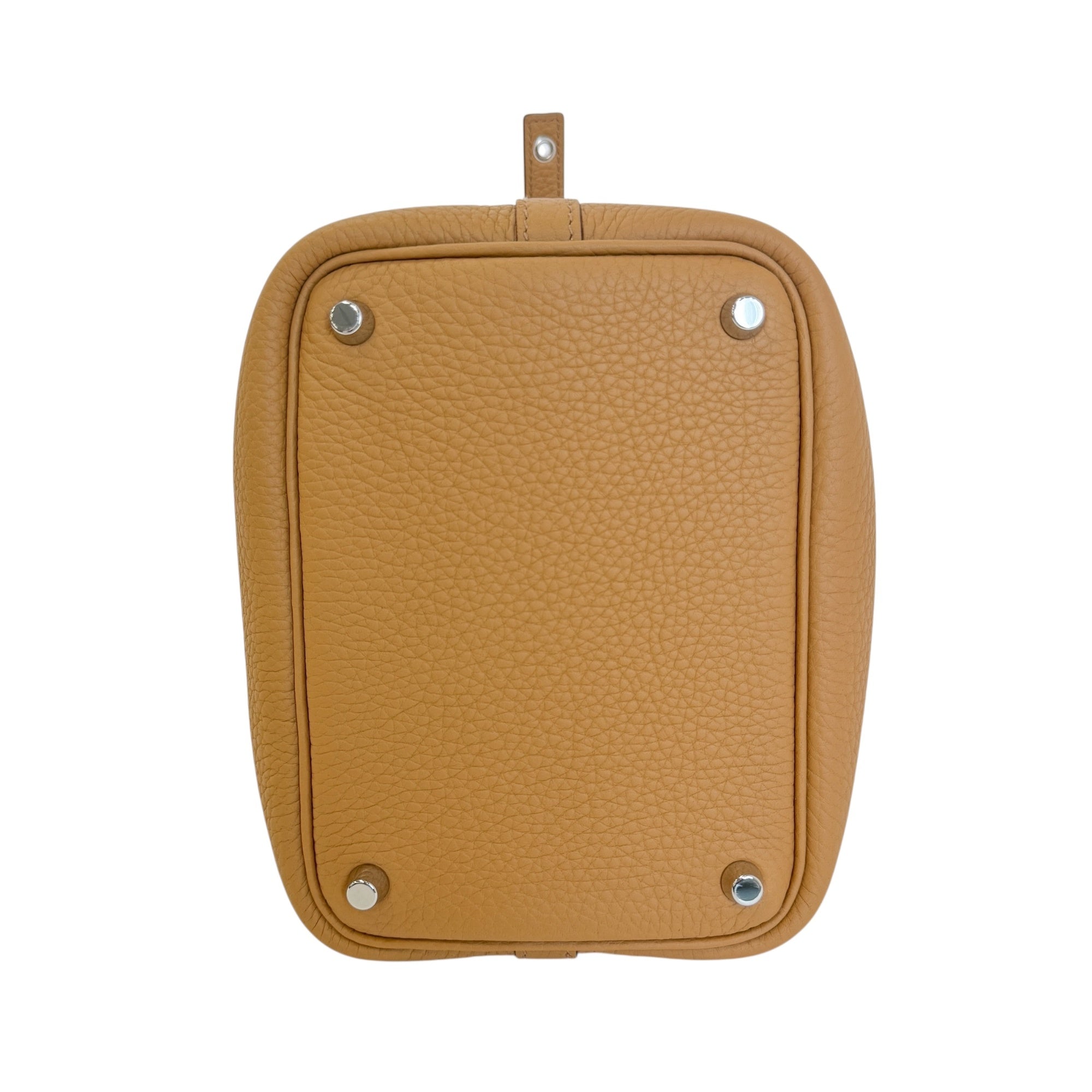 エルメス ピコタンロック18 PM トリヨンクレマンス ビスキュイ シルバー金具 U刻印 2022 SAランク