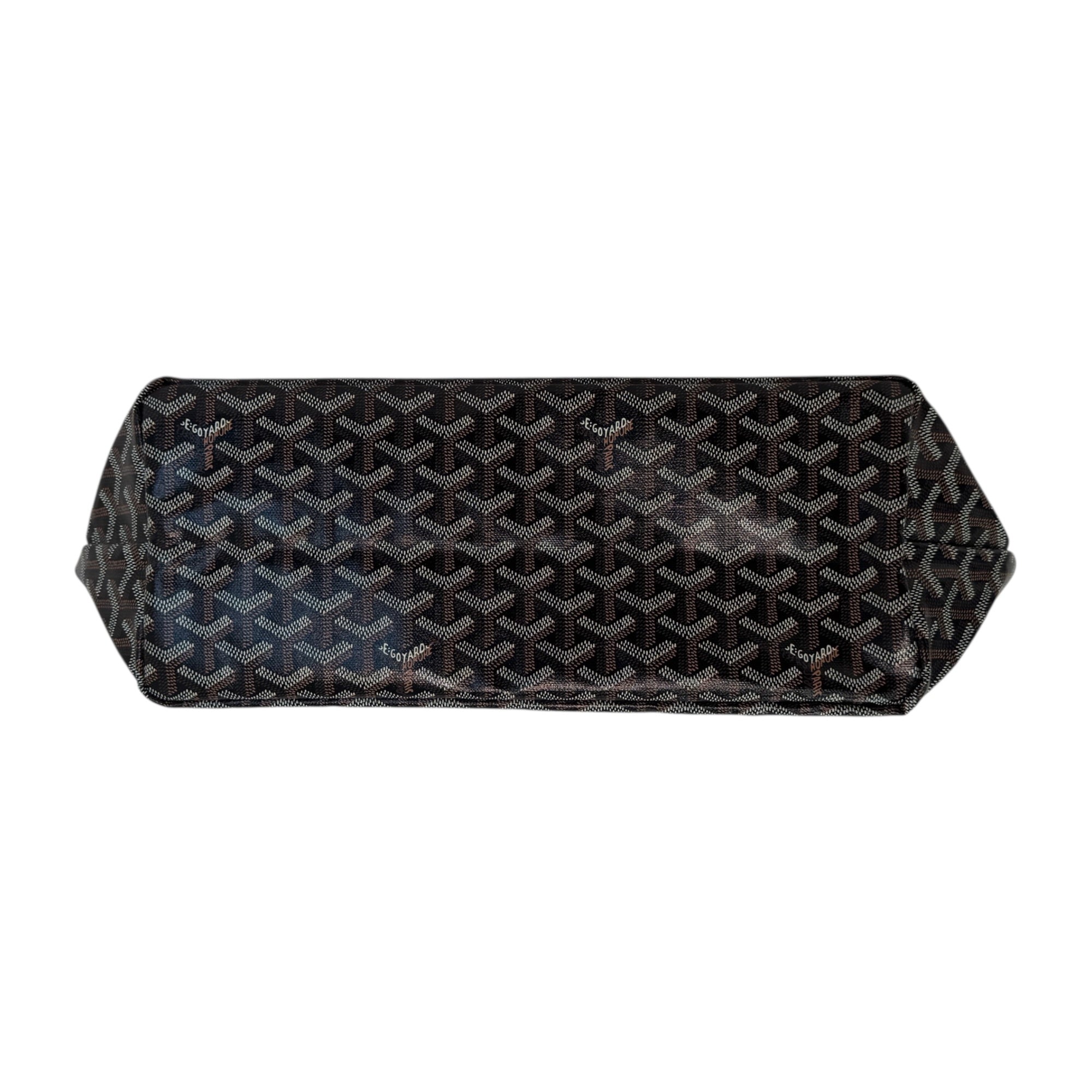 ゴヤール サンルイ PM トートバッグ ブラック・ナチュラル