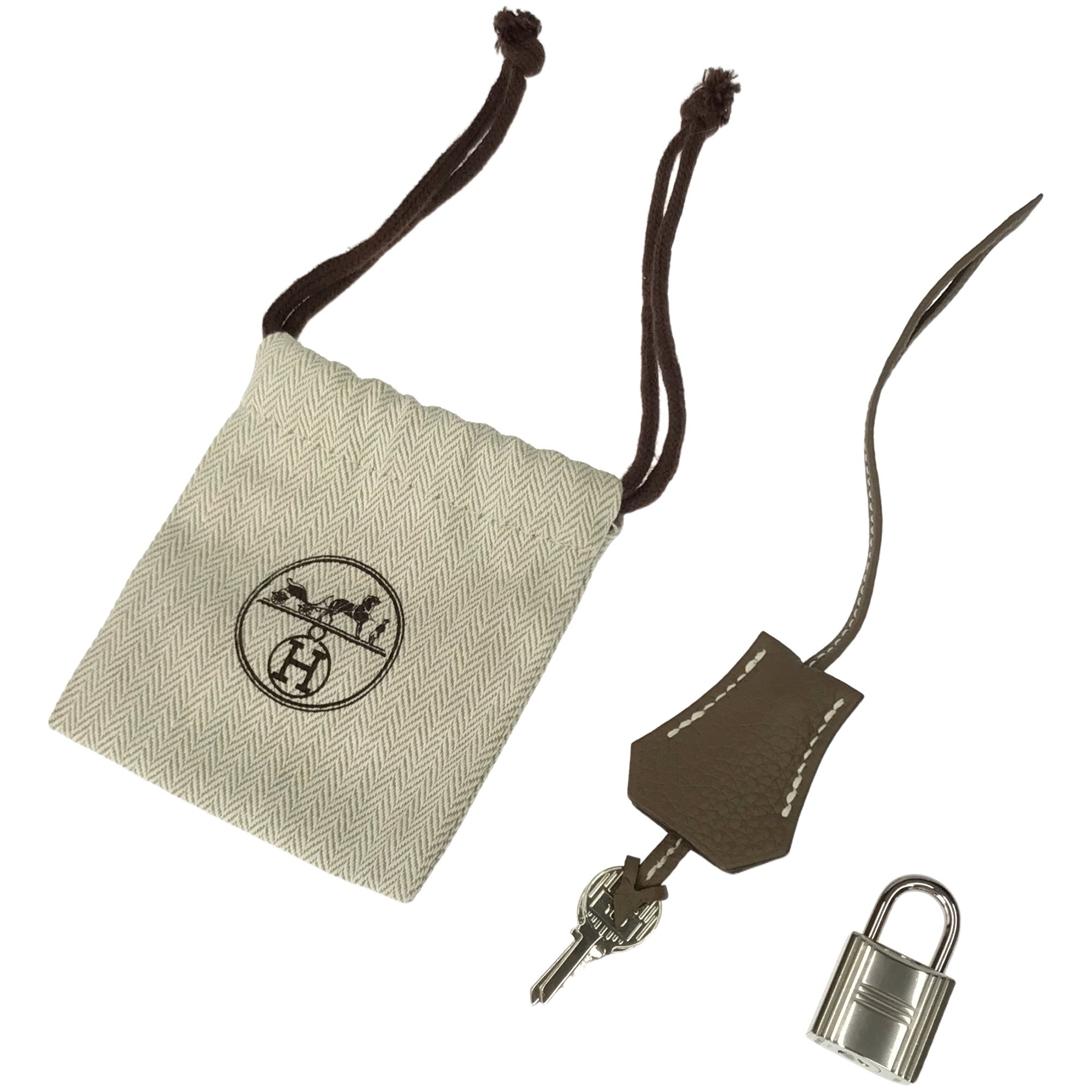 エルメス バーキン 25 トゴ エトゥープ S金具 Y刻印 Aランク