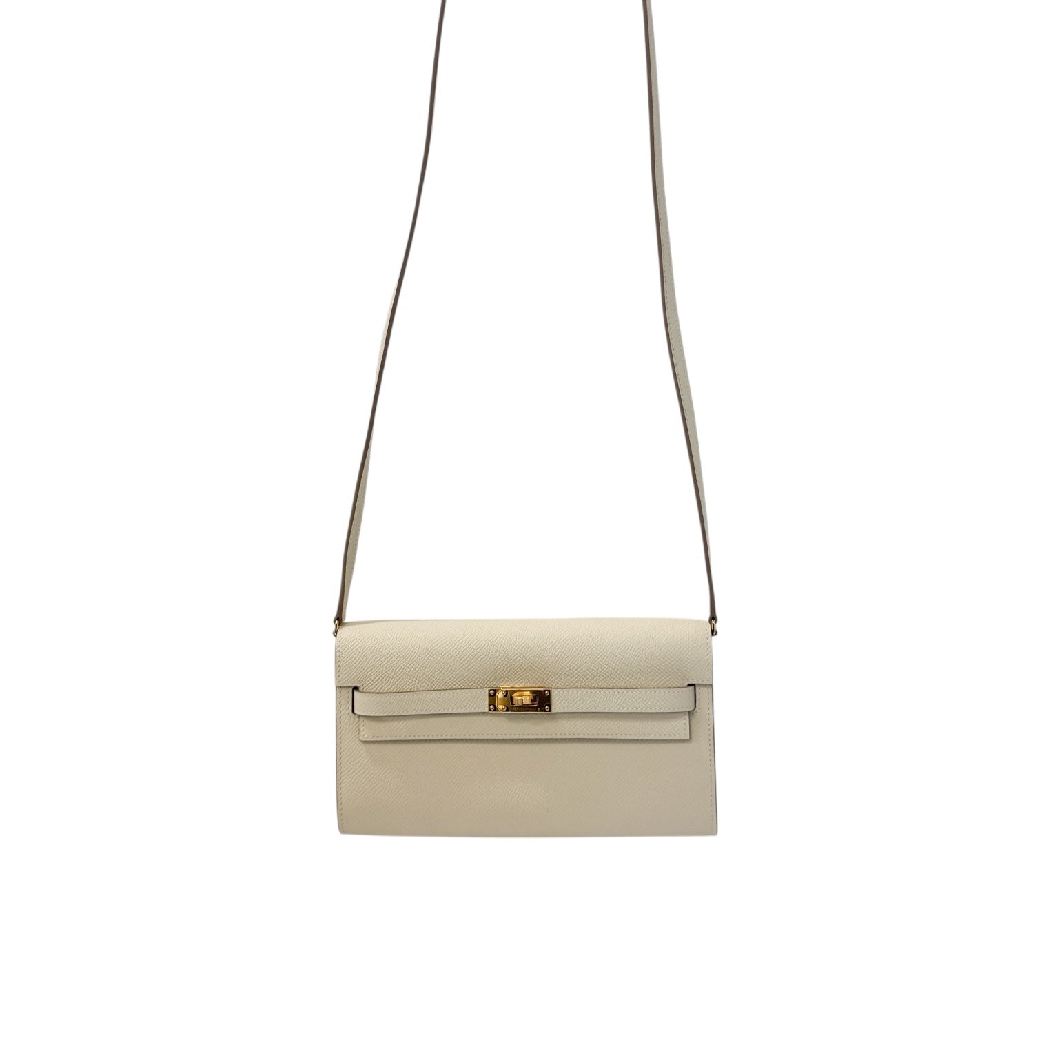 Hermes Kelly Too Go Cre Gold Hardware W Engraved 2024 A Rank