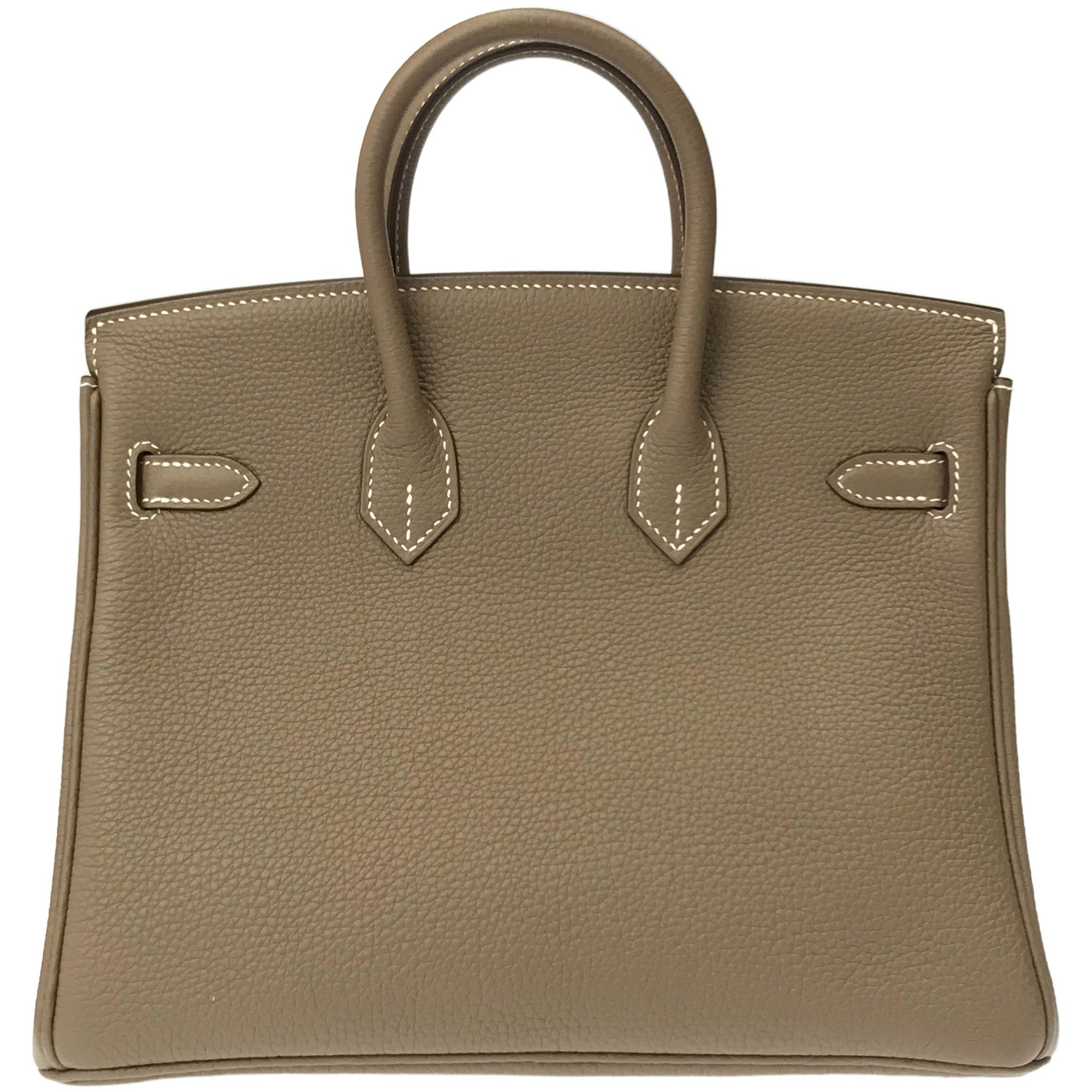 エルメス バーキン 25 トゴ エトゥープ S金具 Y刻印 Aランク