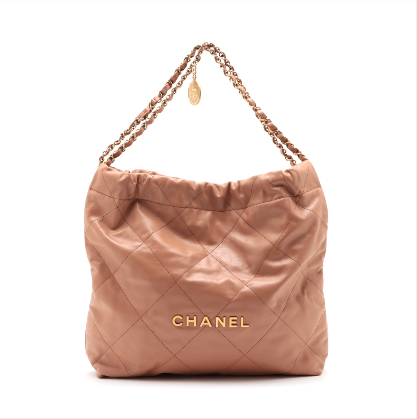 Chanel Chanel 22 Pink Beige