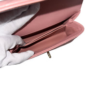 Chanel Mini Coco Handle Pink Gold Metal
