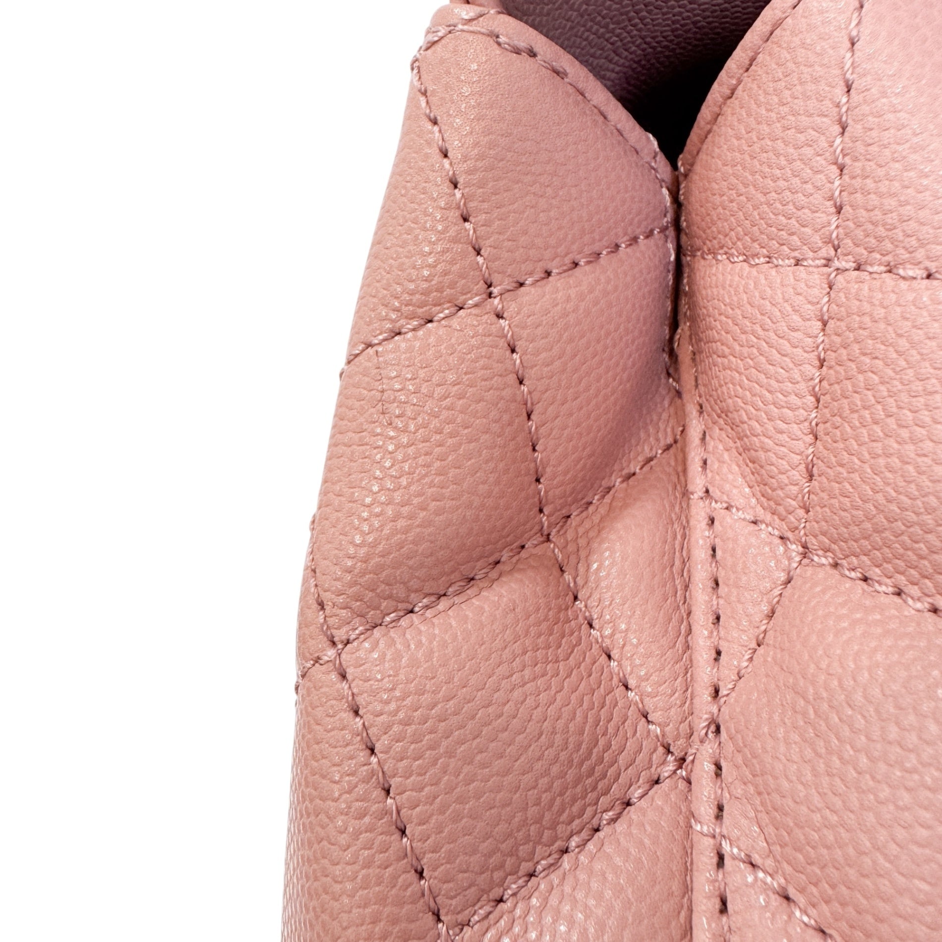 Chanel Mini Coco Handle Pink Gold Metal