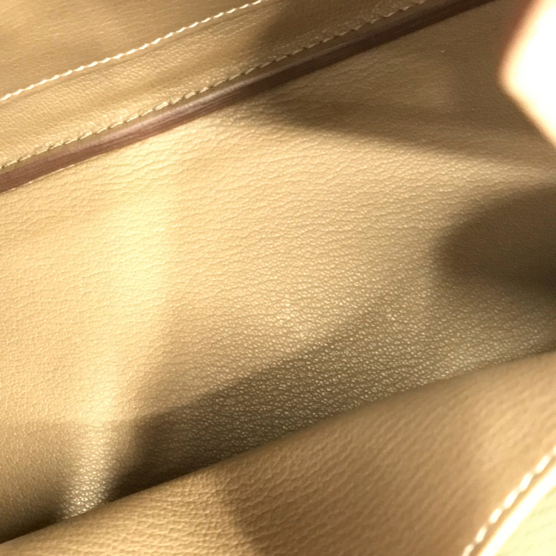 エルメス　バーキン 25　トゴ　エトゥープ　S金具　Y刻印　Aランク