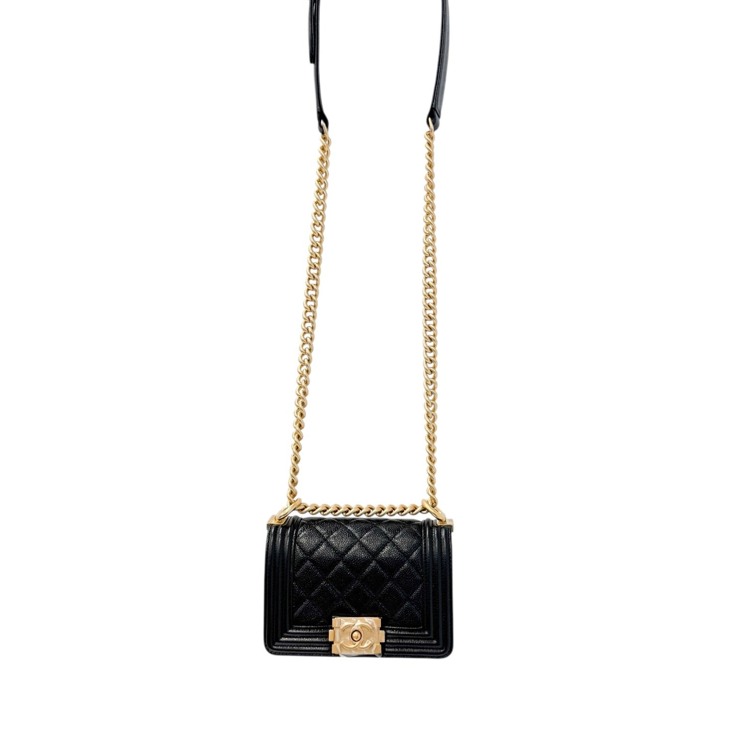 CHANEL ボーイシャネル　ミニチェーンバッグ A67364 SAランク