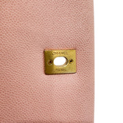Chanel Matelasse Pink Caviar Skin A rank