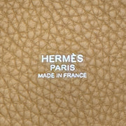 Hermes Picotin Lock 18 PM Torillon Clemence Biscuit Silver Metal Fittings U Engraved 2022 SA