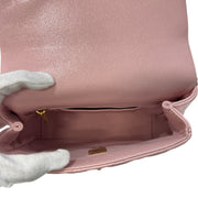 Chanel Matelasse Pink Caviar Skin A rank