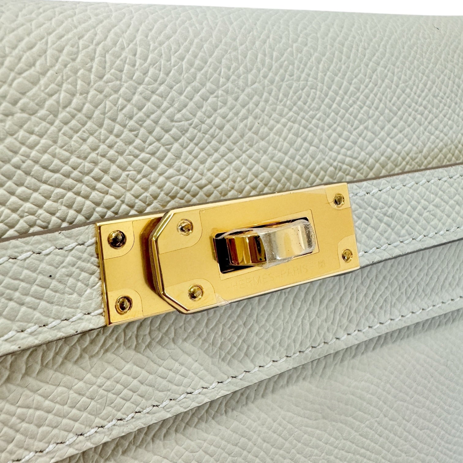 Hermes Kelly Too Go Cre Gold Hardware W Engraved 2024 A Rank