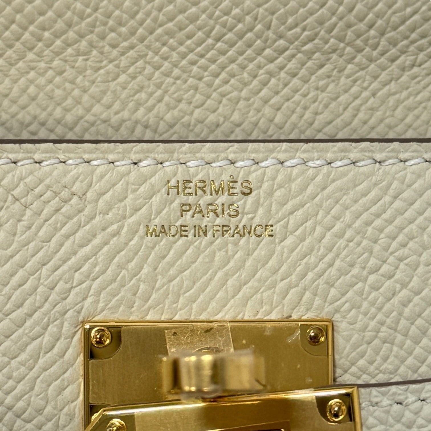 Hermes Kelly Too Go Cre Gold Hardware W Engraved 2024 A Rank