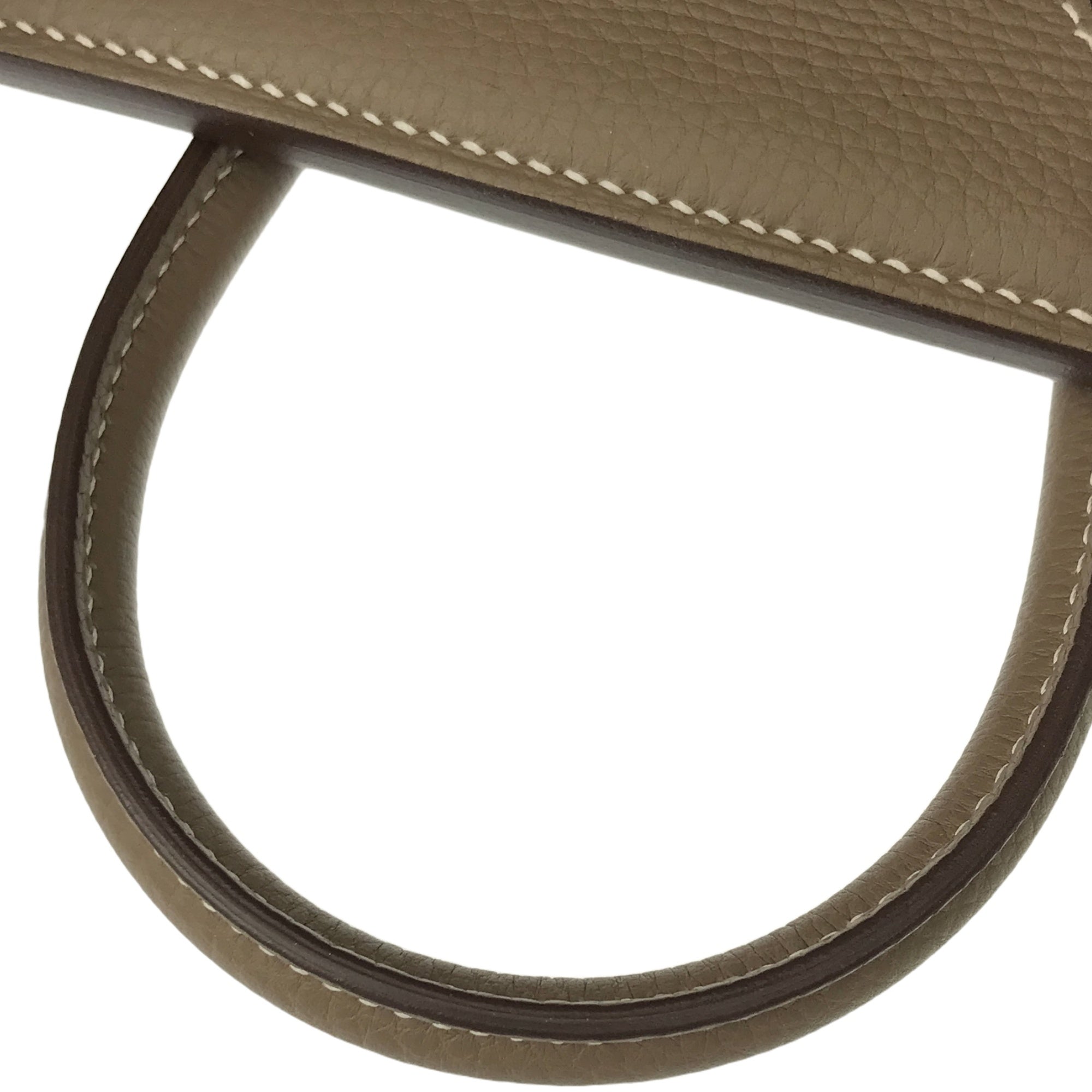 エルメス　バーキン 25　トゴ　エトゥープ　S金具　Y刻印　Aランク