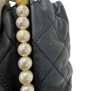 Chanel pearl chain shoulder
