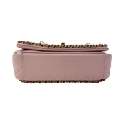 Chanel Matelasse Pink Caviar Skin A rank