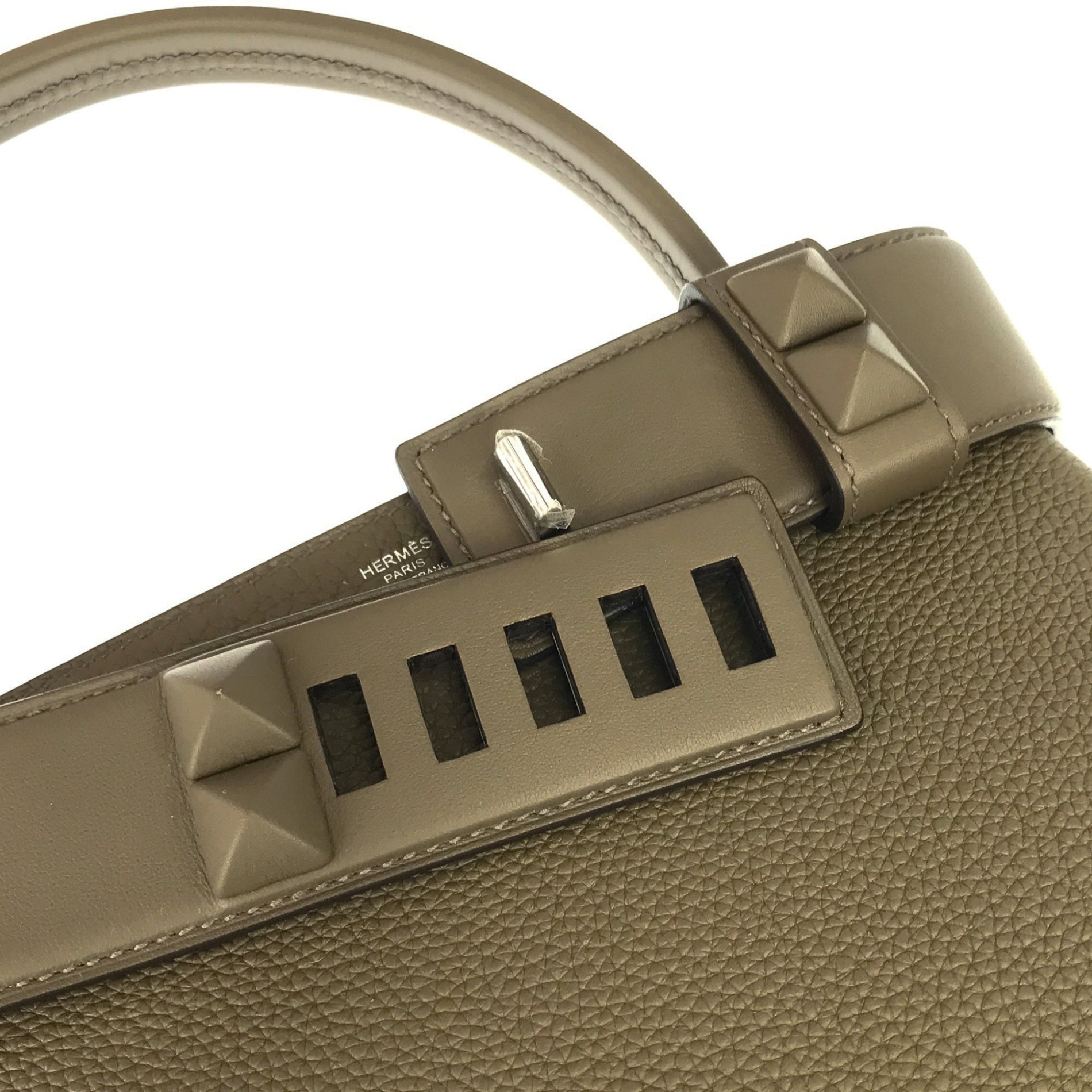 エルメス　メドールバッグ　トゴ　ツンドラ　W刻印　新品